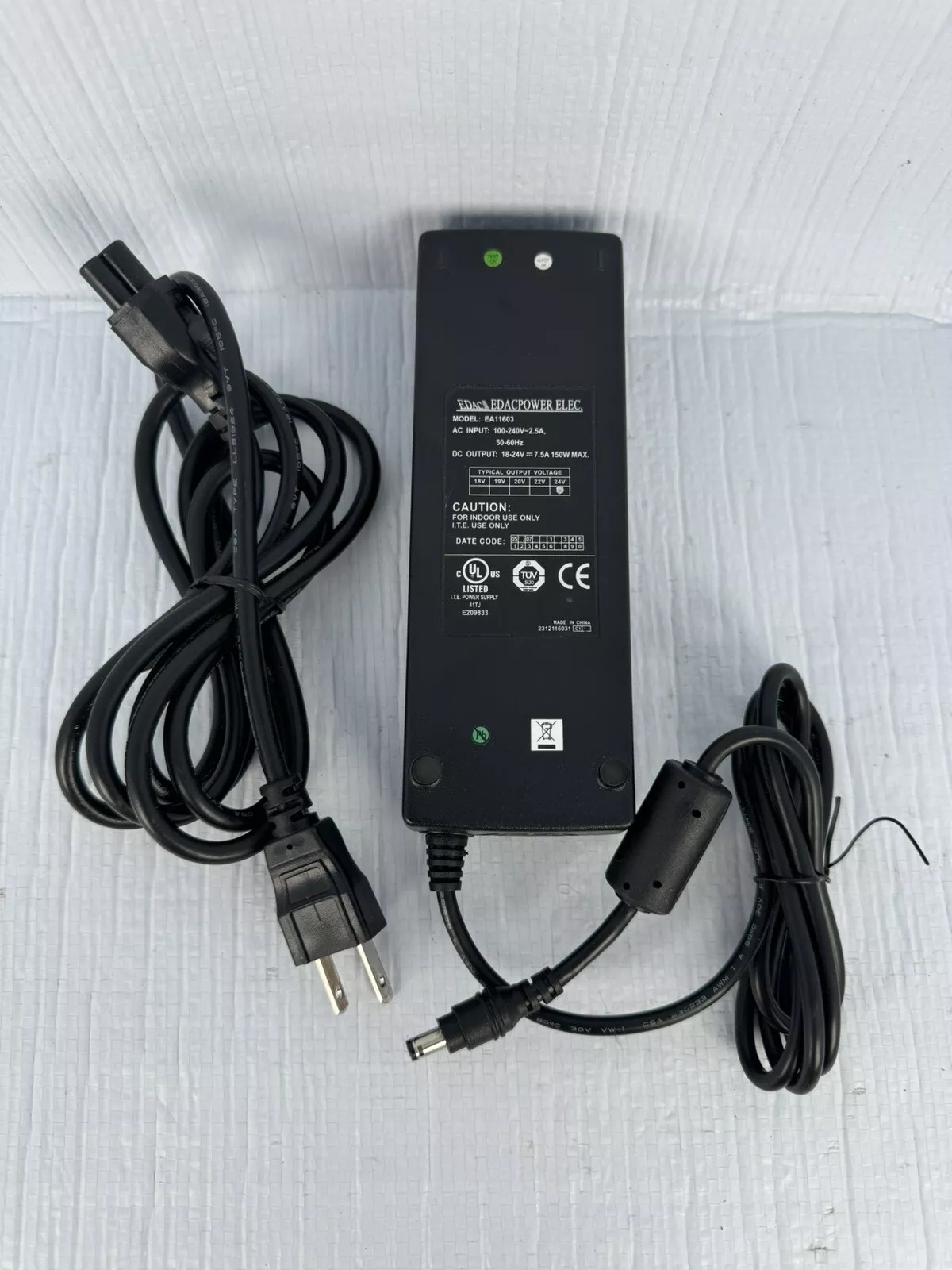 *Brand NEW*Genuine Edac 19V 7.5A AC Adapter EA11603 4-Pin Power Supply